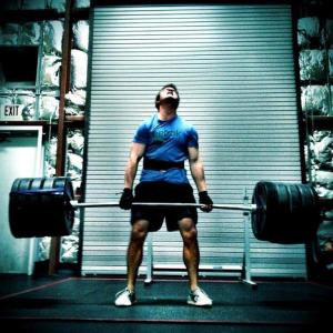 A member of the CrossFit ToolBox community